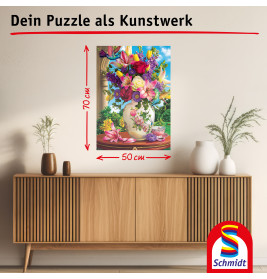 Selecta Puzzle 'Blumenbouquet' – Farbenpracht & Natur pur 1000 Teile (ab 12)