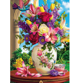 Selecta Puzzle 'Blumenbouquet' – Farbenpracht & Natur pur 1000 Teile (ab 12)