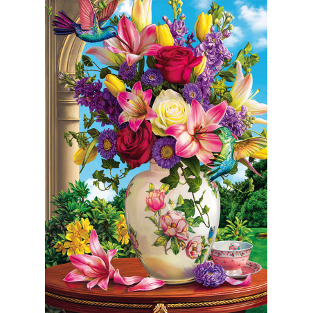 Selecta Puzzle 'Blumenbouquet' – Farbenpracht & Natur pur 1000 Teile (ab 12)