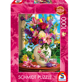 Selecta Puzzle 'Blumenbouquet' – Farbenpracht & Natur pur 1000 Teile (ab 12)