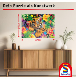 Selecta Puzzle 'Tiger-Welpe' – Süßes Wildtier-Motiv 1000 Teile (ab 12)