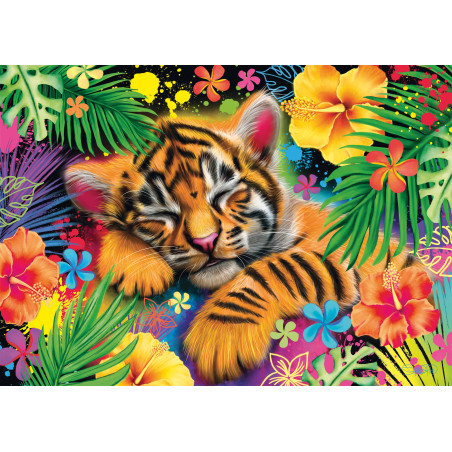 Selecta Puzzle 'Tiger-Welpe' – Süßes Wildtier-Motiv 1000 Teile (ab 12)