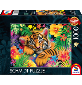 Selecta Puzzle 'Tiger-Welpe' – Süßes Wildtier-Motiv 1000 Teile (ab 12)