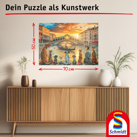 Selecta Puzzle 'Am Kai' – Maritimes Hafentreiben 1000 Teile (ab 12)