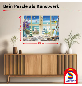 Selecta Puzzle 'Studie am Meer' – Maritime Atmosphäre & Entspannung 1000 Teile