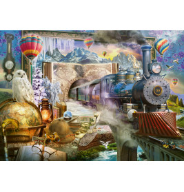 Schmidt Spiele Puzzle Magische Reise – 1000 Teile Fantasy-Motiv | Hochwertig