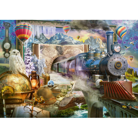 Schmidt Spiele Puzzle Magische Reise – 1000 Teile Fantasy-Motiv | Hochwertig