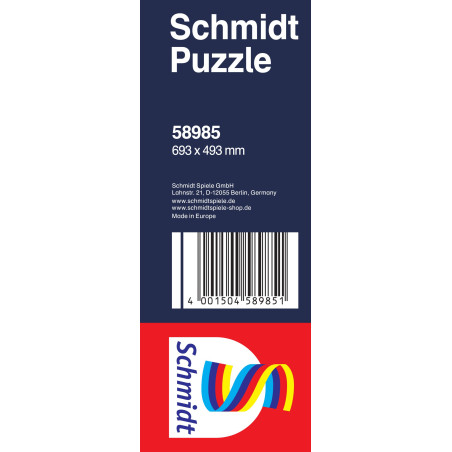 Schmidt Spiele Puzzle Haus am See 1000 — Idyllische Landschaft zur Entspannung