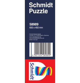 Schmidt Spiele Puzzle Schiff im Hafen 1000 Teile | maritime Ansicht