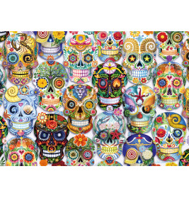 Schmidt Spiele La Catrina Puzzle 2000 Teile – Detailreiche mexikanische Folklore erleben