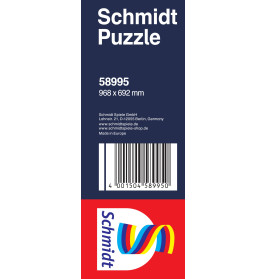 Schmidt Spiele La Catrina Puzzle 2000 Teile – Detailreiche mexikanische Folklore erleben