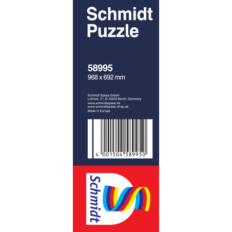 Schmidt Spiele La Catrina Puzzle 2000 Teile – Detailreiche mexikanische Folklore erleben