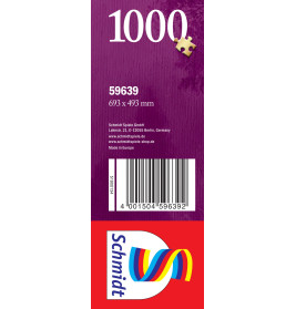 Schmidt Spiele Puzzle Sweethearts: Disney Mickey & Minnie – 1000 Teile | Ideal für Fans