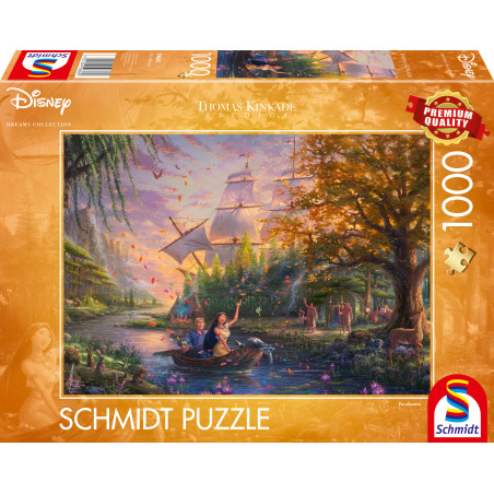 Schmidt Spiele Puzzle Disney Pocahontas – 1000 Teile | Offizielles Motiv