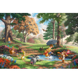 Schmidt Spiele Puzzle 1000 Teile | Disney Winnie Pooh | Zauberwelt für Fans | Ab 9 Jahren