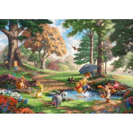 Schmidt Spiele Puzzle 1000 Teile | Disney Winnie Pooh | Zauberwelt für Fans | Ab 9 Jahren