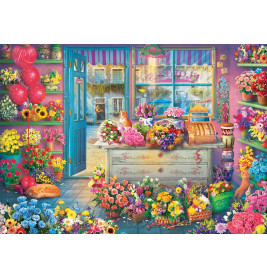 Schmidt Spiele Puzzle Bunter Blumenladen 1000 Teile – Entspannung & Konzentration