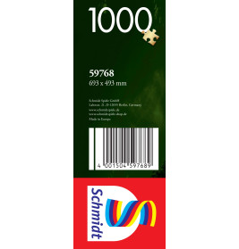 Schmidt Spiele Puzzle 'Heide im Sonnenuntergang' 1000 Teile - Naturmotiv (59768)