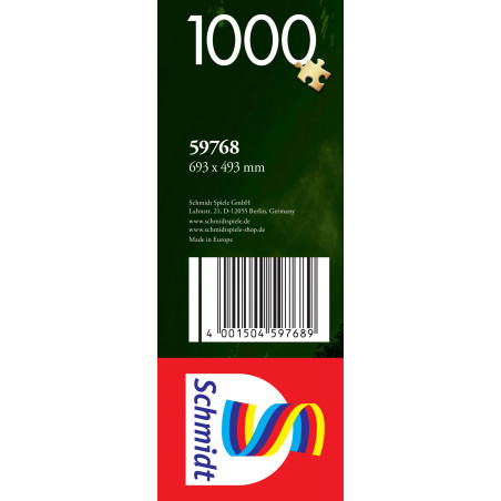 Schmidt Spiele Puzzle 'Heide im Sonnenuntergang' 1000 Teile - Naturmotiv (59768)