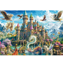 Selecta Puzzle Märchenschloss im Reich 1000 Teile – Zauberhafte Fantasiewelt