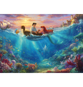 Schmidt Spiele Thomas Kinkade Disney Puzzle – Arielle 500 Teile (59927)