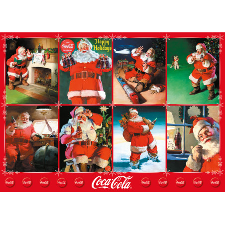 Schmidt Spiele Coca-Cola Santa Claus Puzzle – 1000 Teile Weihnachtsmotiv