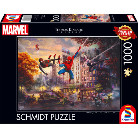 Schmidt Spiele PU1000T: Marvel Spider-Man & Friends – The Ultimate Alliance Puzzle