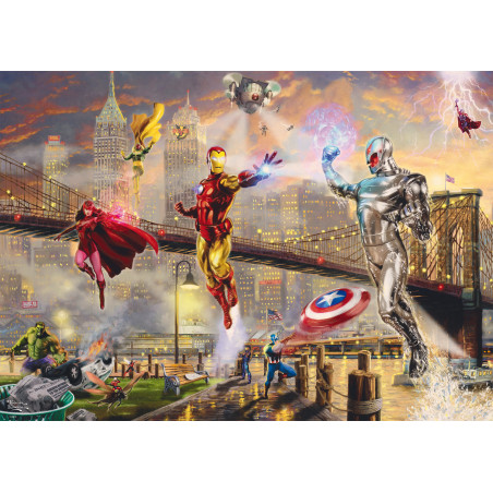 Schmidt Spiele PU1000T: Marvel Iron Man – 1000 Teile Puzzle für Superhelden-Fans