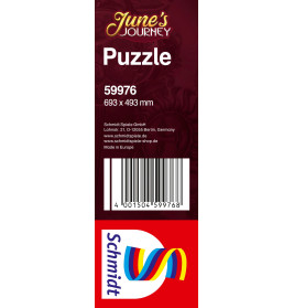 Schmidt Spiele 59976 JUNE'S JOURNEY Puzzle Junes Schlafzimmer 1.000 Teile – detailgetreu