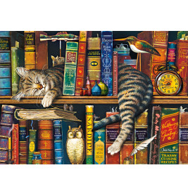 Schmidt Spiele Puzzle Frederick der Literat von Charles Wysocki – 1000 Teile