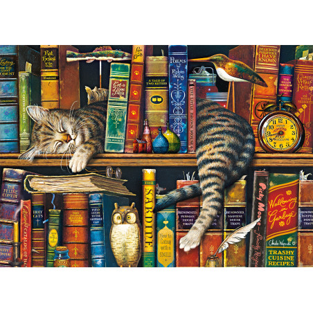 Schmidt Spiele Puzzle Frederick der Literat von Charles Wysocki – 1000 Teile