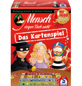 Schmidt Spiele Mensch ärgere Dich nicht Kartenspiel – Der Klassiker im neuen Format | 2-4 Spieler