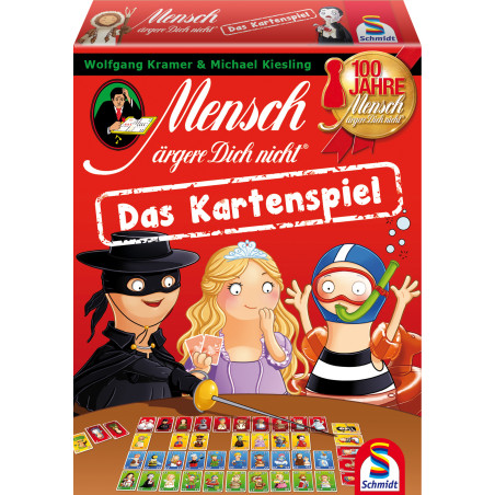Schmidt Spiele Mensch ärgere Dich nicht Kartenspiel – Der Klassiker im neuen Format | 2-4 Spieler