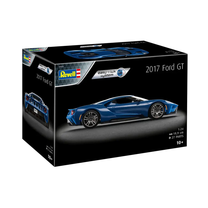 2017 Ford GT (Click System), Revell Bausatz zum Zusammenstecken mehrfarbig