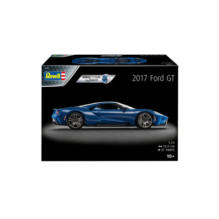 2017 Ford GT (Click System), Revell Bausatz zum Zusammenstecken mehrfarbig
