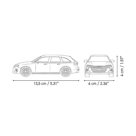 COBI 24671 Audi RS4 Cycling Madness