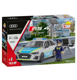 COBI 24672 Audi RS4 Polizei