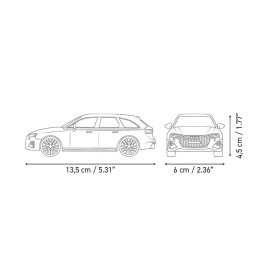 COBI 24672 Audi RS4 Polizei