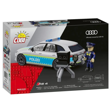 COBI 24672 Audi RS4 Polizei