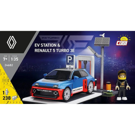 COBI 24682 EV Station   Renault 5 Turbo 3E