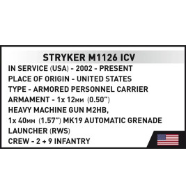 COBI 2635 Stryker M1126 ICV