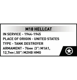 COBI 2679 M18 Hellcat