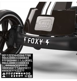Go Kart Foxy espresso schwarz
