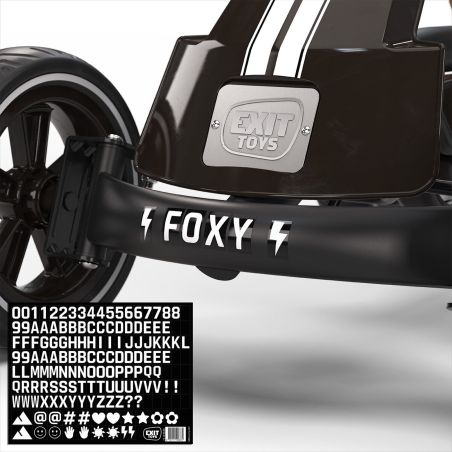 Go Kart Foxy espresso schwarz