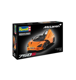 Revell Modellbausatz McLaren 750S | Supersportwagen 1:24 | Detaillierter Bausatz