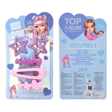 TOPModel Haarspangen Sterne KPOP