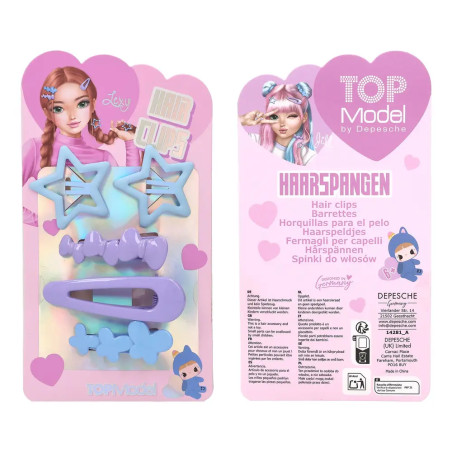 TOPModel Haarspangen Sterne KPOP