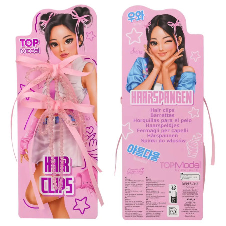 TOPModel Haarspangen Schleifen KPOP