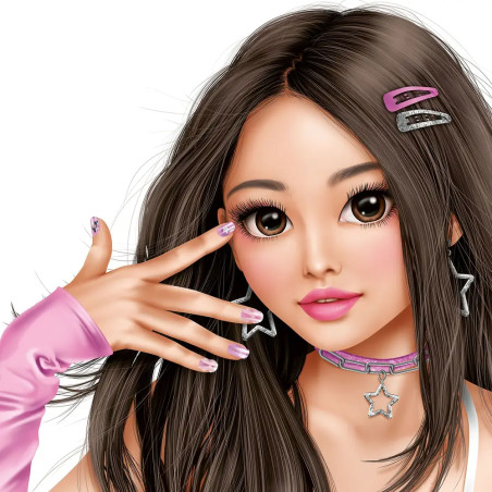 TOPModel Kunstnägel 3D KPOP