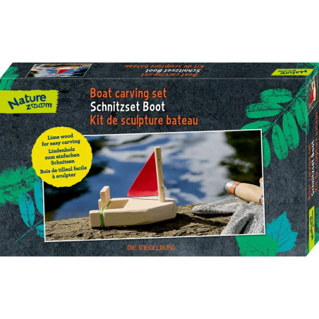 Schnitzset Boot